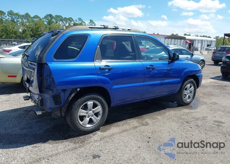 2009 Kia Sportage Lx from USA, damaged, VIN KNDJF724497554349